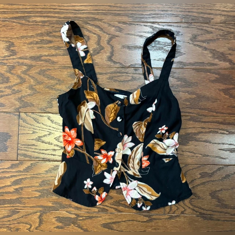 AMUSE SOCIETY Women's multi Crop-top